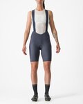 CASTELLI kratke hlače s tregerima - ESPRESSO W DT - plava