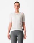 CASTELLI dres kratkih rukava - ESPRESSO W - bjelokosna