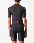 CASTELLI dres kratkih rukava - ESPRESSO W - antracitna
