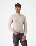 CASTELLI dres dugih rukava zimski - ESPRESSO THERMAL - siva
