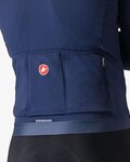 CASTELLI dres dugih rukava zimski - ESPRESSO THERMAL - plava