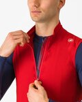 CASTELLI prsluk - ESPRESSO VEST - crvena