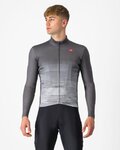 CASTELLI dres dugih rukava zimski - UNLIMITED THERMAL - siva