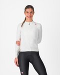 CASTELLI dres dugih rukava zimski - ESPRESSO THERMAL W - bijela