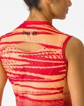 CASTELLI dres bez rukava - INSIDER 2 W - crvena
