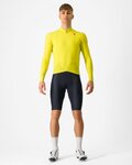 CASTELLI dres dugih rukava zimski - AERO RACE - žuta