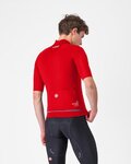 CASTELLI jakna otporna na vjetar - DO.DI.CI. SHORT SLEEVE - crvena