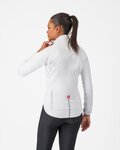 CASTELLI vodootporna jakna - EMERGENCY 3 W RAIN - bijela