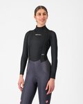 CASTELLI majica dugih rukava - FLANDERS 2 WARM W - crna