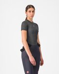 CASTELLI majica kratkih rukava - MEDIO BASE LAYER W - siva