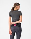 CASTELLI majica kratkih rukava - MEDIO BASE LAYER W - siva