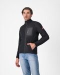 CASTELLI dukserica - CLASSICO FLEECE - crna
