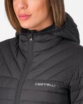 CASTELLI izolirana jakna - CLASSICO W PUFFY - crna