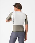 CASTELLI dres kratkih rukava - CORRETTO - bež/bjelokosna
