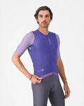 CASTELLI dres kratkih rukava - CORRETTO - ljubičasta