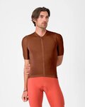 CASTELLI dres kratkih rukava - ESPRESSO 2 - smeđa