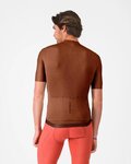CASTELLI dres kratkih rukava - ESPRESSO 2 - smeđa