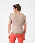 CASTELLI dres kratkih rukava - ESPRESSO 2 - bež