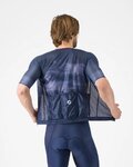 CASTELLI dres kratkih rukava - CLIMBER'S A/C - plava