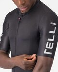 CASTELLI dres kratkih rukava - ENTRATA APEX - crna