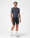 CASTELLI dres kratkih rukava - ENTRATA APEX - plava