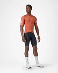 CASTELLI dres kratkih rukava - ENTRATA APEX - crvena