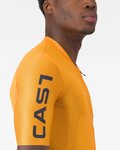 CASTELLI dres kratkih rukava - ENTRATA APEX - narančasta