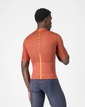 CASTELLI dres kratkih rukava - DRITTONE LOGO - crvena