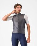 CASTELLI prsluk - ARIA 2 - siva