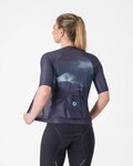 CASTELLI dres kratkih rukava - CLIMBER'S A/C W - ljubičasta