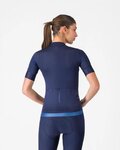 CASTELLI dres kratkih rukava - ESPRESSO 2 W - plava