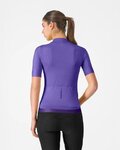 CASTELLI dres kratkih rukava - ESPRESSO 2 W - ljubičasta