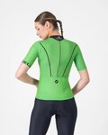 CASTELLI dres kratkih rukava - ANIMA FLOW - zelena/crna