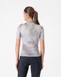 CASTELLI dres kratkih rukava - COSMIC VORTEX - siva