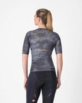 CASTELLI dres kratkih rukava - RACE 8S W - siva