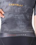 CASTELLI dres kratkih rukava - RACE 8S W - siva