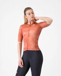 CASTELLI dres kratkih rukava - RACE 8S W - crvena
