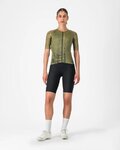 CASTELLI dres kratkih rukava - UNLIMITED PRO 2 W - zelena