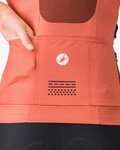 CASTELLI dres kratkih rukava - UNLIMITED PRO 2 W - crvena