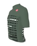 CASTELLI dres kratkih rukava - COMPETIZIONE GUEST DESIGNER M012 - zelena