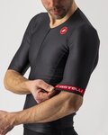 CASTELLI dres kratkih rukava - FREE SPEED 2 RACE - crna