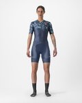 CASTELLI kombinezon - FREE SANREMO 2 W - plava/tirkizna