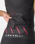 CASTELLI dres bez rukava - FREE W TRI - crna/ružičasta