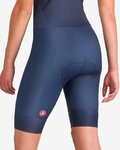 CASTELLI kombinezon - CORE TRI W SUIT SHORT SLEEVE - plava/ružičasta