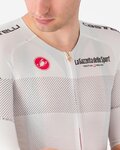 CASTELLI dres kratkih rukava - #GIRO107 RACE - bijela