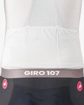 CASTELLI dres kratkih rukava - #GIRO107 RACE - bijela