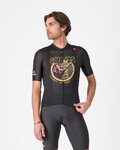 CASTELLI dres kratkih rukava - GIRO HIGHWAY TO ROME - crna