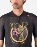 CASTELLI dres kratkih rukava - GIRO HIGHWAY TO ROME - crna