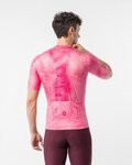 CASTELLI dres kratkih rukava - GIRO109 TROFEO - ružičasta