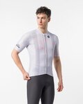 CASTELLI dres kratkih rukava - GIRO109 MILAN - srebrna
